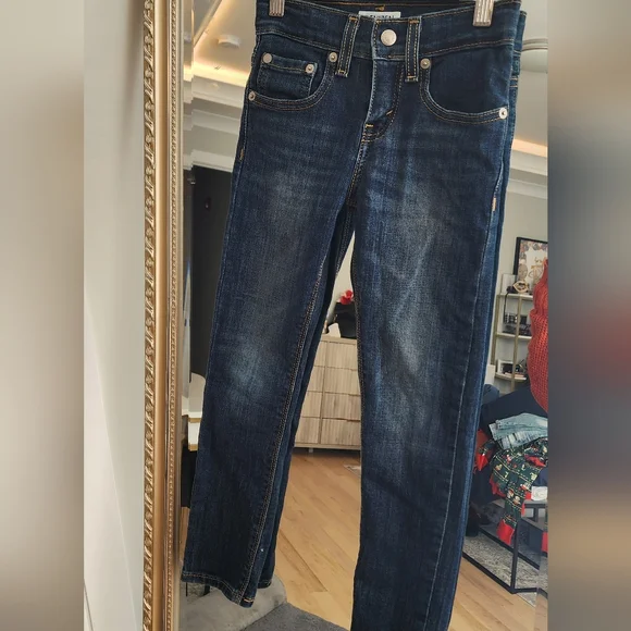 Levi's Denizen Boys Skinny Jeans Size 7 Regular - Picture 1 of 4